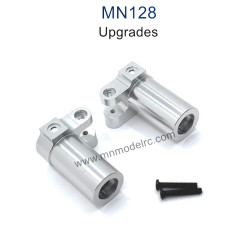 MN MODEL MN128 Upgrade parts Metal Rear Axle Cup silver