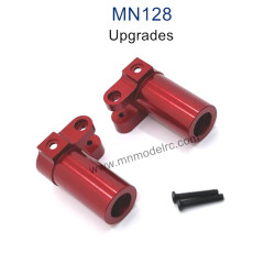 MN MODEL MN128 Upgrade parts Metal Rear Axle Cup red