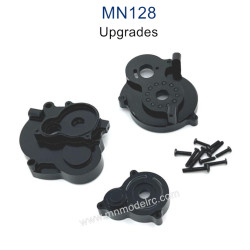 MN MODEL MN128 Upgrade parts Metal Motor Gear Cover black