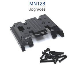 MN MODEL MN128 Upgrade parts Metal Central Gearbox Bottom Plate black