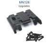 MN MODEL MN128 Upgrade parts Metal Central Gearbox Bottom Plate black