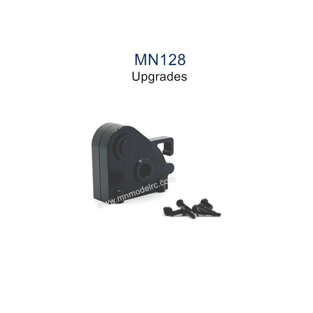 MN MODEL MN128 Upgrade parts Metal Central Gearbox Cover black