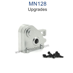 MN MODEL MN128 Upgrade parts Metal Central Gearbox Cover silver