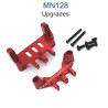 MN MODEL MN128 Upgrade parts Metal Front and Rear Connect Rod Seat and Servo Seat red