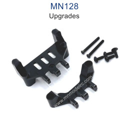MN MODEL MN128 Upgrade parts Metal Front and Rear Connect Rod Seat and Servo Seat black