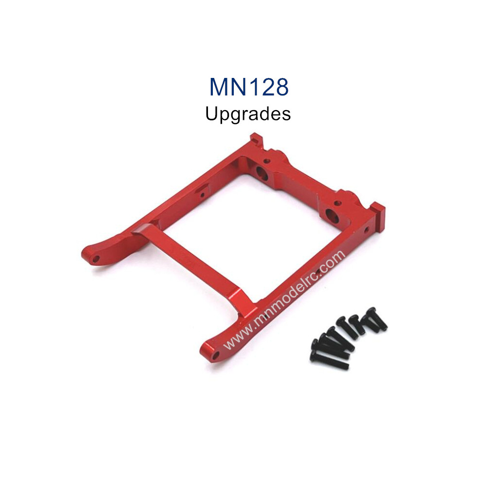 MN MODEL MN128 Upgrade parts Metal Front Protector Fixing Frame red