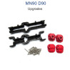 MN MODEL MN-90 Upgrade Parts Front and Rear Axle Shell black