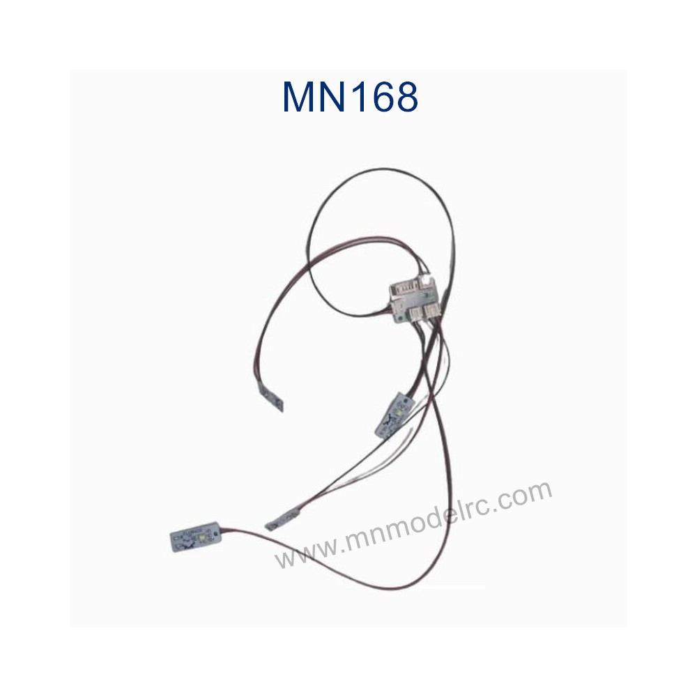 MN MODEL MN168 Parts LED light 168A-01