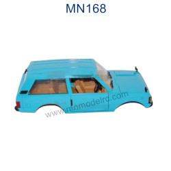 MN MODEL MN168 Parts Car Shell with LED 168A-S1 blue