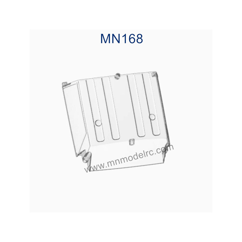 MN MODEL MN168 Parts Car window glass transparent ABS C168-03-01