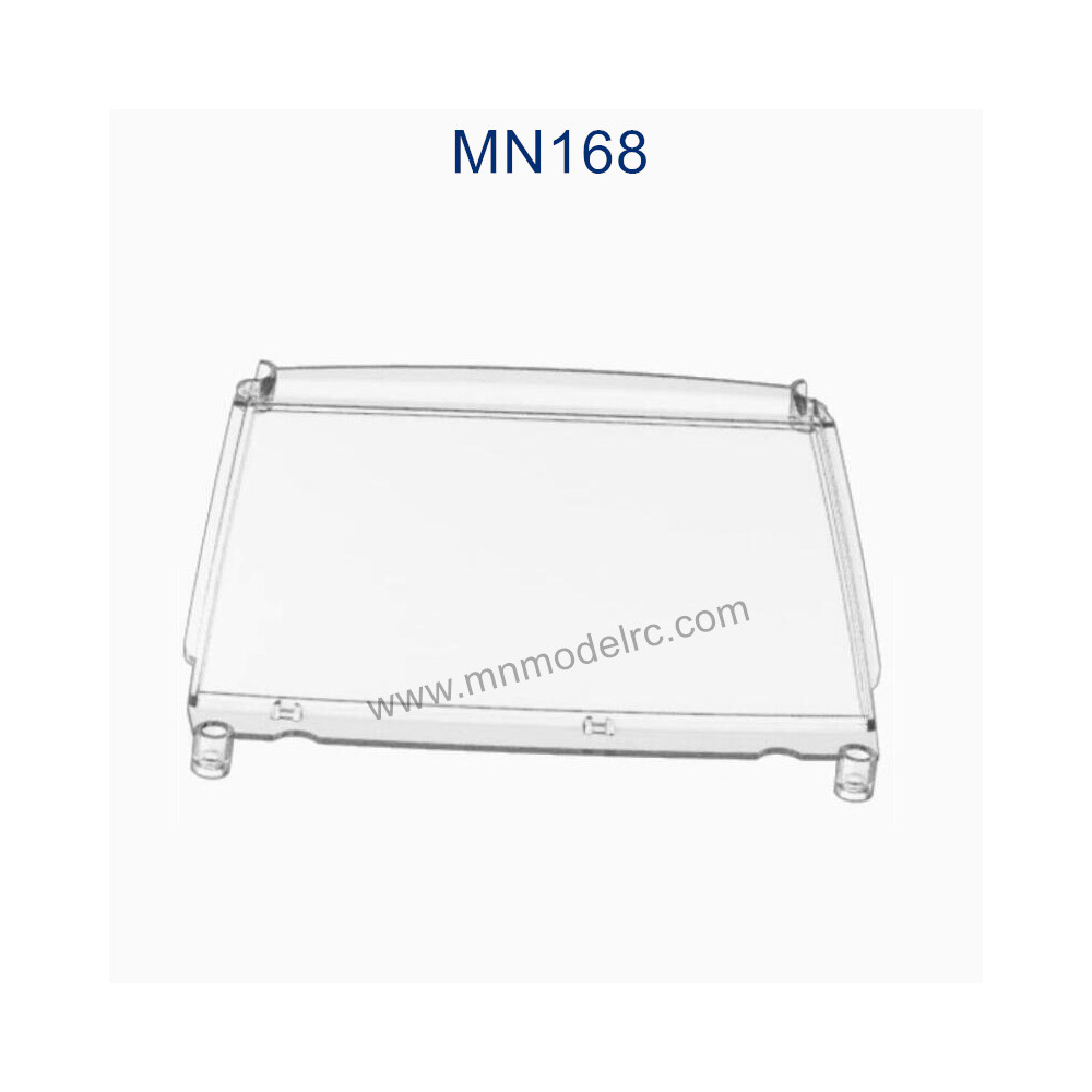 MN MODEL MN168 Parts Windshield transparent ABS C168-03-02