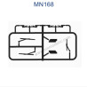 MN MODEL MN168 Parts Car shell sticker small piece C168-06-03