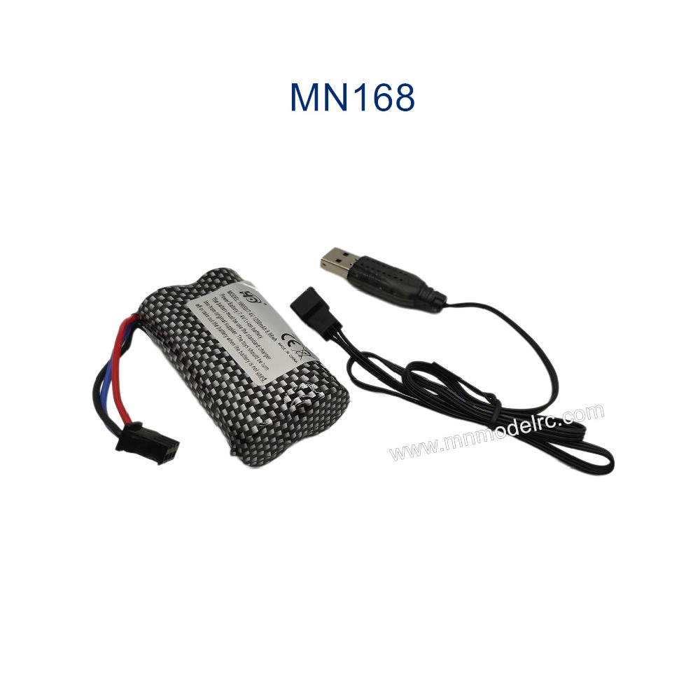 MN MODEL MN168 Parts Battery and USB Charger 7.4V 1200mAh E0-01 E0-12
