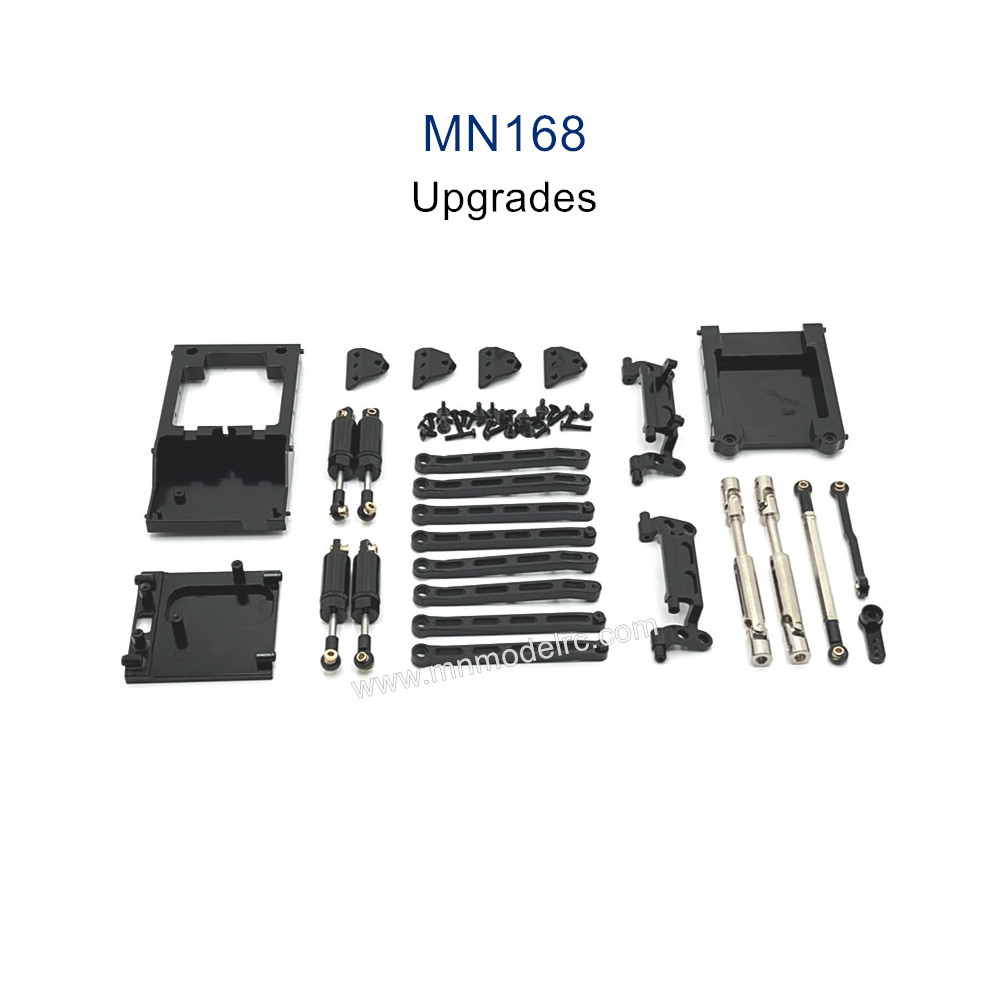 MN MODEL MN168 Upgrade Parts Metal Kit black