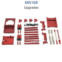 MN MODEL MN168 Upgrade Parts Metal Kit red