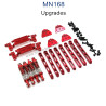MN MODEL MN168 Upgrade Parts Alloy Kit red