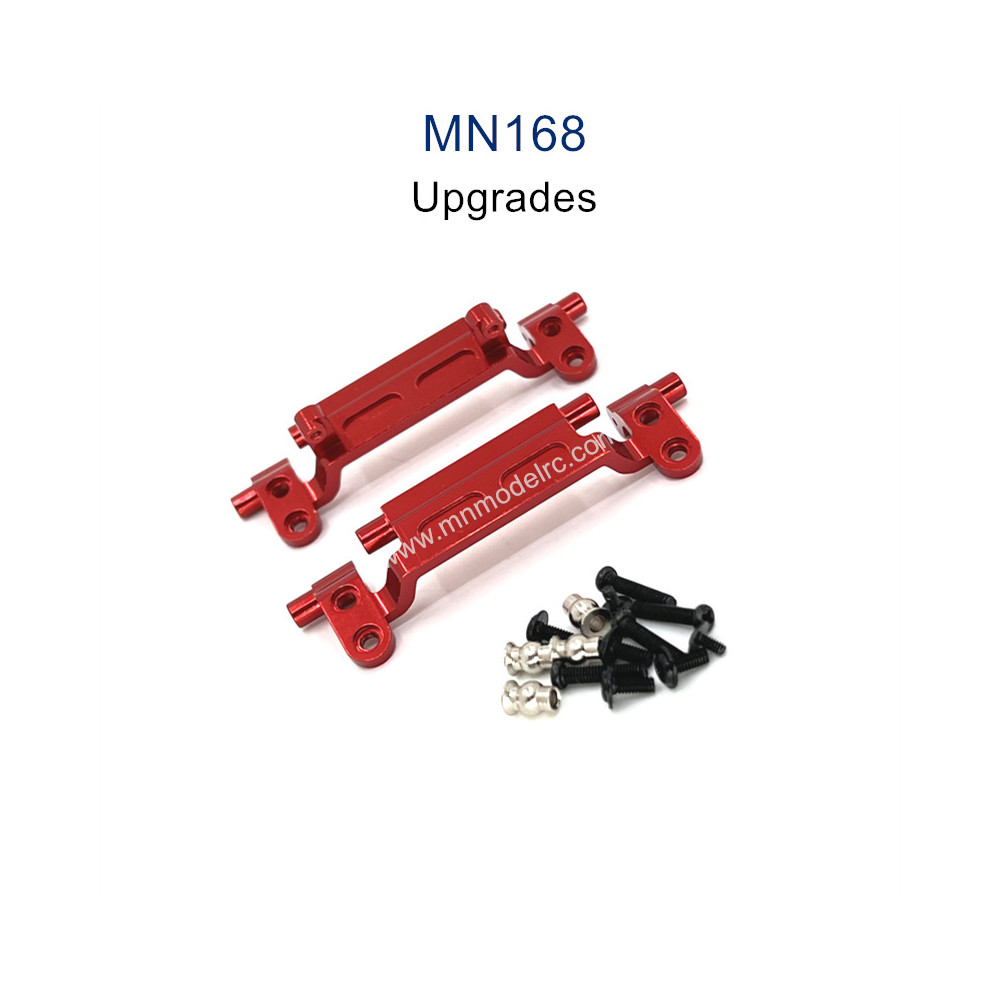 MN MODEL MN168 Upgrade Parts Metal Car Rod Seat Servo Seat red