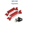 MN MODEL MN168 Upgrade Parts Metal Car Rod Seat Servo Seat red