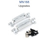 MN MODEL MN168 Upgrade Parts Metal Car Rod Seat Servo Seat silver