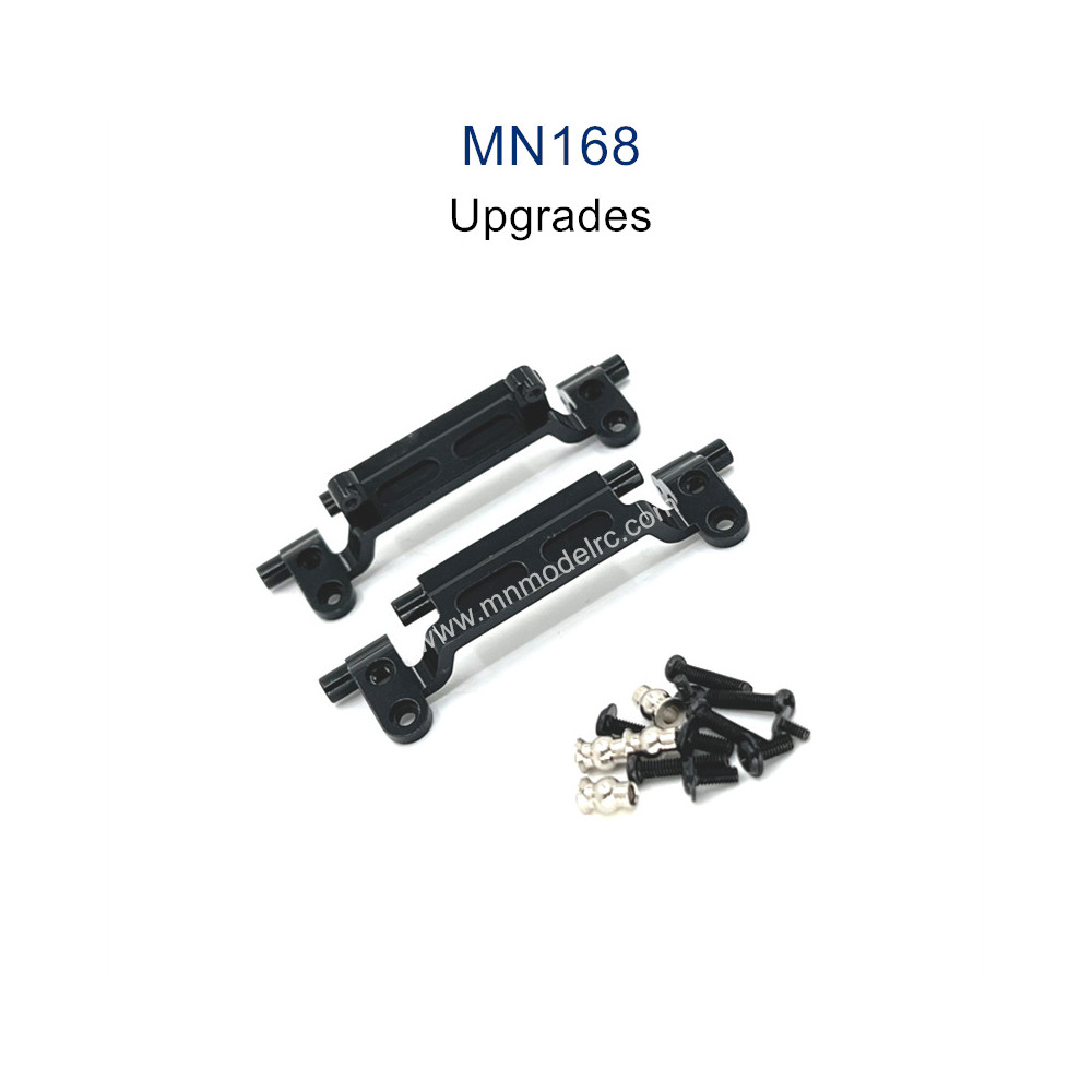 MN MODEL MN168 Upgrade Parts Metal Car Rod Seat Servo Seat black