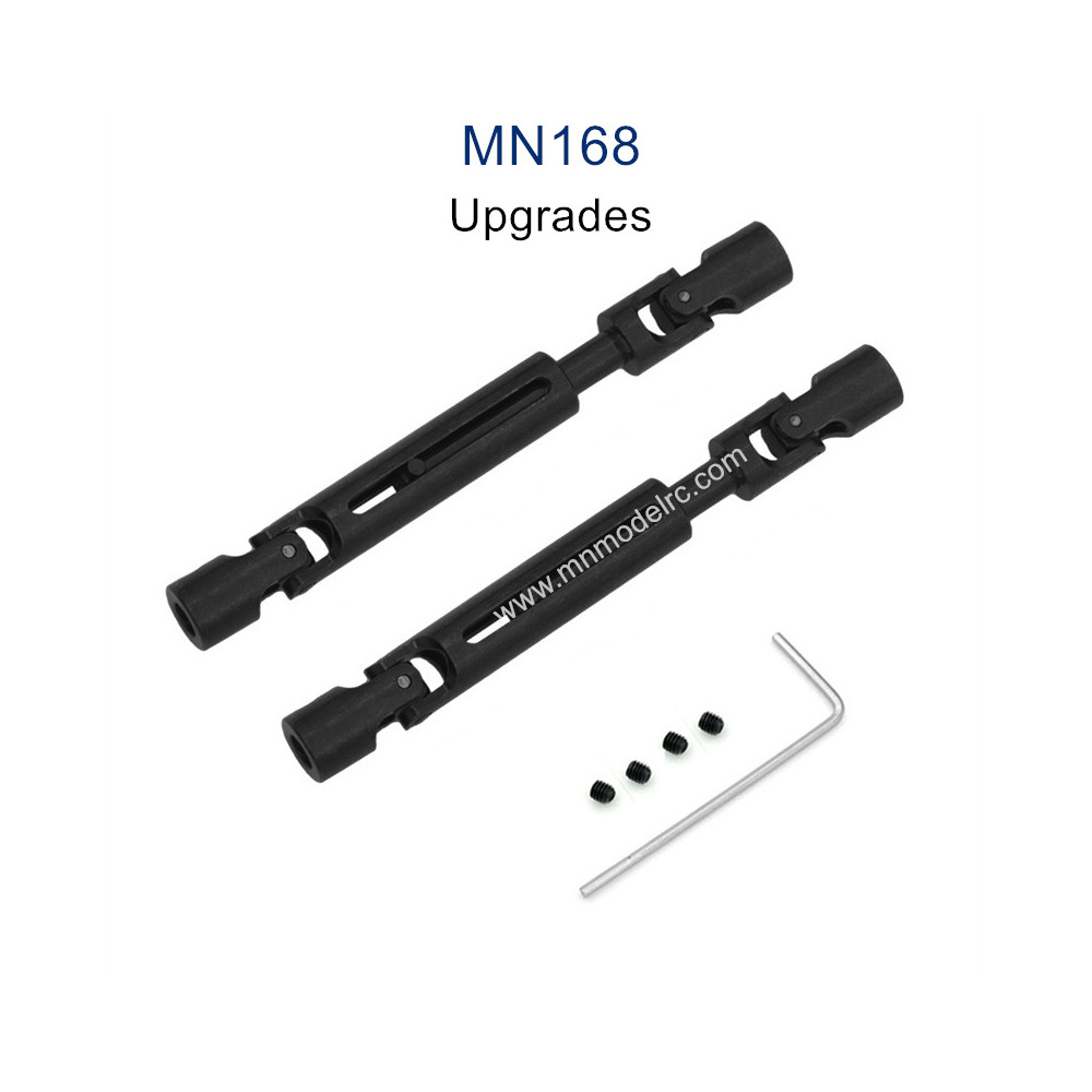 MN MODEL MN168 Upgrade Parts Metal Drive Shaft black