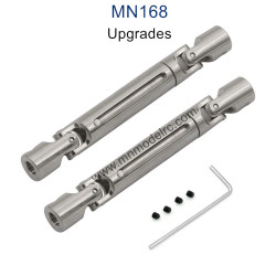 MN MODEL MN168 Upgrade Parts Metal Drive Shaft silver