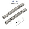 MN MODEL MN168 Upgrade Parts Metal Drive Shaft silver