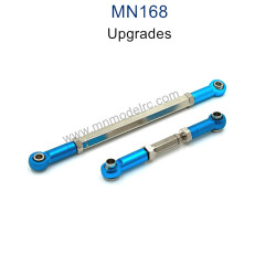 MN MODEL MN168 Upgrade Parts Metal Front Axle Steering Rod blue