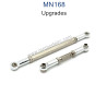MN MODEL MN168 Upgrade Parts Metal Front Axle Steering Rod silver