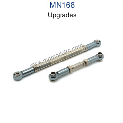MN MODEL MN168 Upgrade Parts Metal Front Axle Steering Rod grey