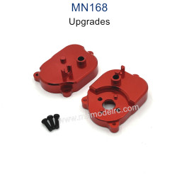 MN MODEL MN168 Upgrade Parts Metal Gearbox Cover red