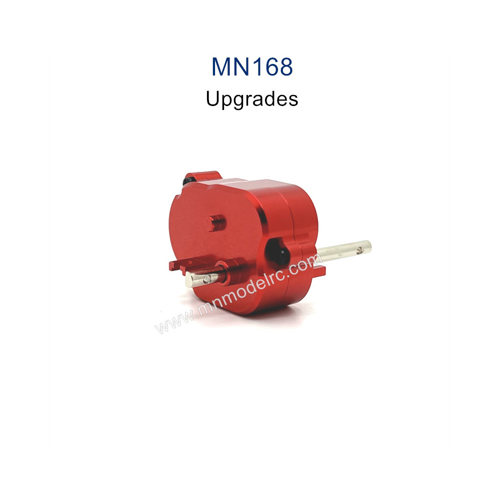 MN MODEL MN168 Upgrade Parts Metal Middle Gear Box Assembly red