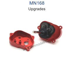 MN MODEL MN168 Upgrade Parts Metal Middle Gear Box red