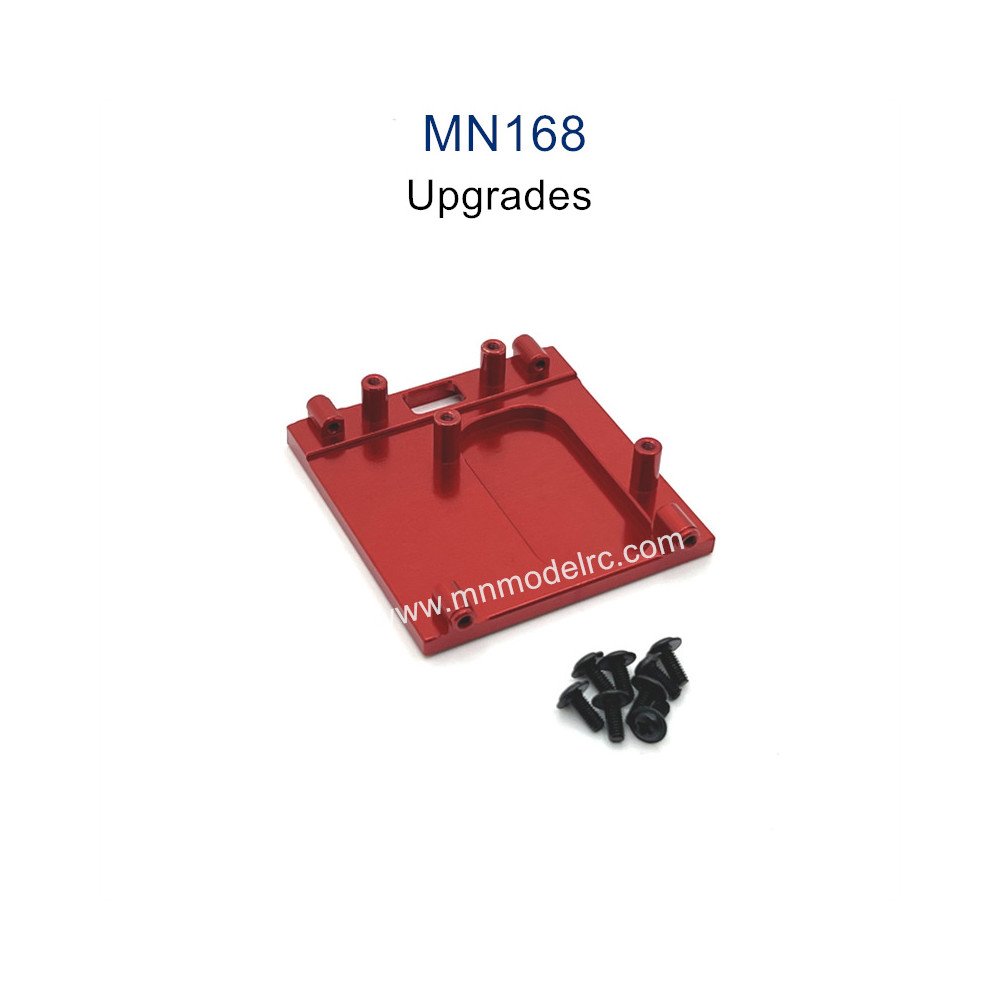 MN MODEL MN168 Upgrade Parts Metal Motor Mount red