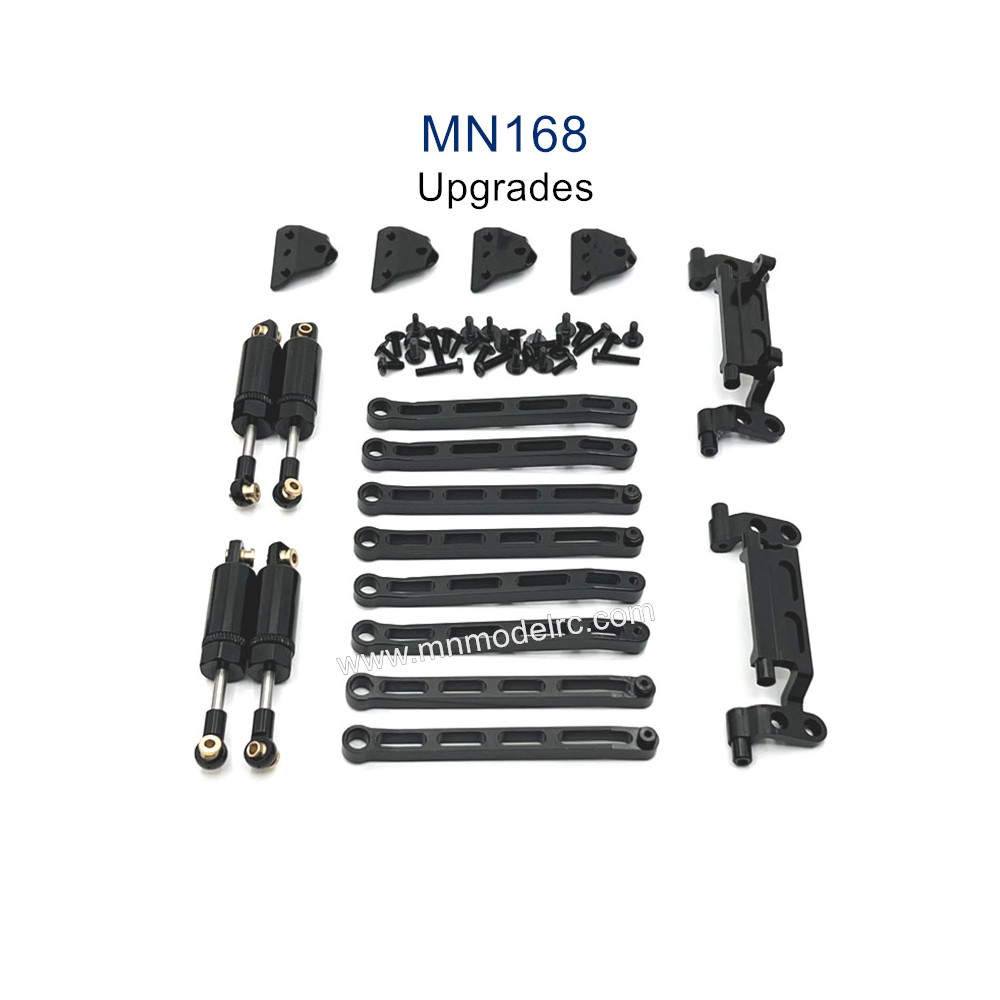 MN MODEL MN168 Upgrade Parts Metal part Kit black