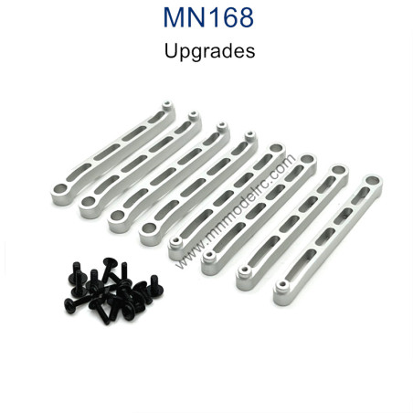 MN MODEL MN168 Upgrade Parts Metal Chassis Fixing Rod silver
