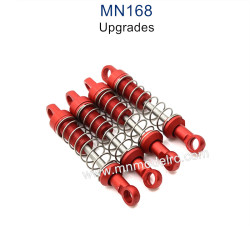 MN MODEL MN168 Upgrade Parts Shock Metal Version red