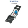 MN MODEL MN-90 Upgrade Parts Metal Body Frame with Motor black