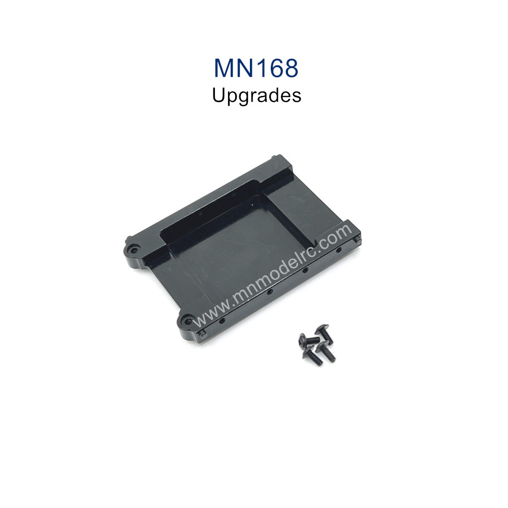 MN MODEL MN168 Upgrade Parts Metal Rear Tail Plate Tail Beam black