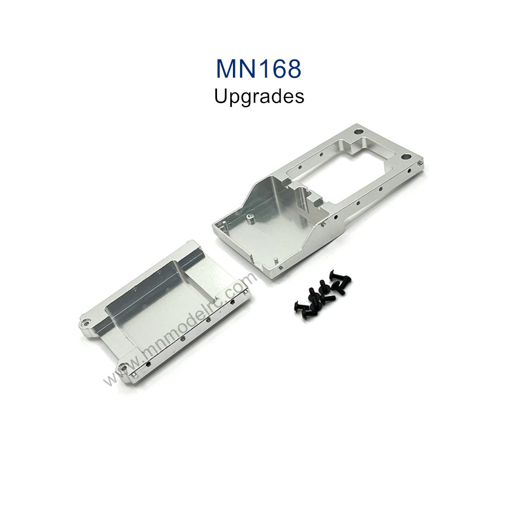 MN MODEL MN168 Upgrade Parts Metal Circuit Board Fixed Warehouse Tail Beam silver