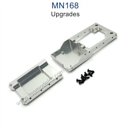 MN MODEL MN168 Upgrade Parts Metal Circuit Board Fixed Warehouse Tail Beam silver