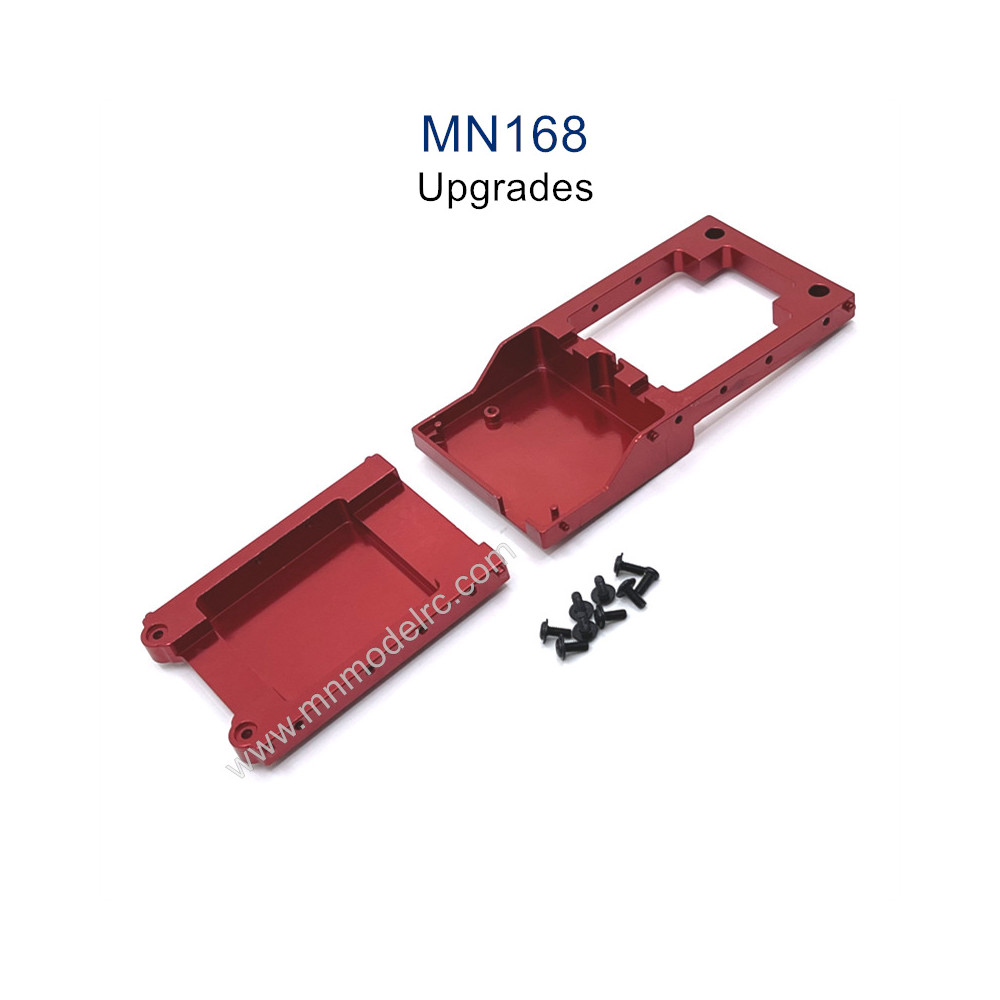 MN MODEL MN168 Upgrade Parts Metal Circuit Board Fixed Warehouse Tail Beam red