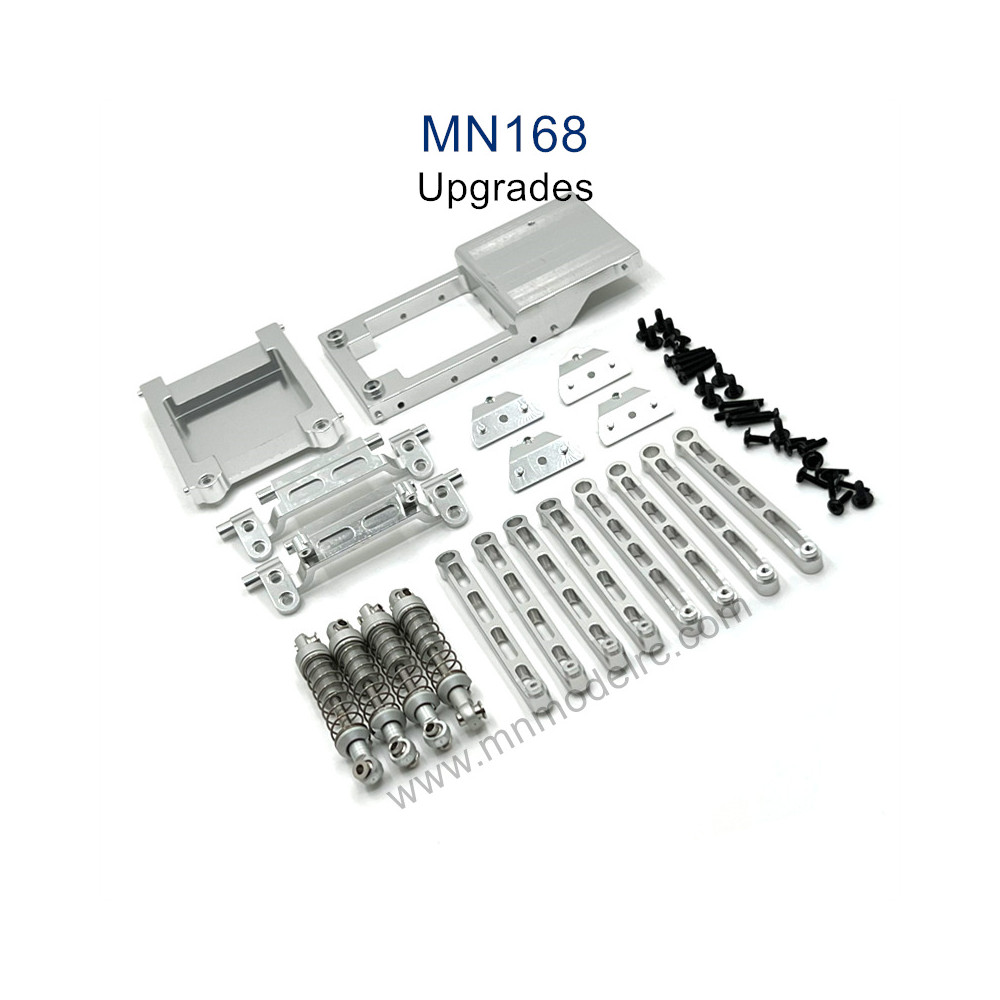 MN MODEL MN168 Upgrade Parts Alloy parts Kit silver