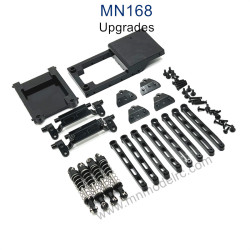 MN MODEL MN168 Upgrade Parts Alloy parts Kit black