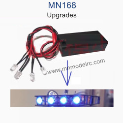 MN MODEL MN168 Upgrade Parts LED Light and Battery box Wihte light
