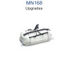 MN MODEL MN168 Upgrade Parts Luggage bags silver