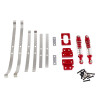 MN MODEL MN82 Upgrade parts Rear axle fastener shock absorber spring plate red