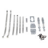 MN MODEL MN82 Upgrade parts Rear axle fastener shock absorber spring plate silver