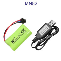 MN MODEL MN82 parts Battery and USB Charger