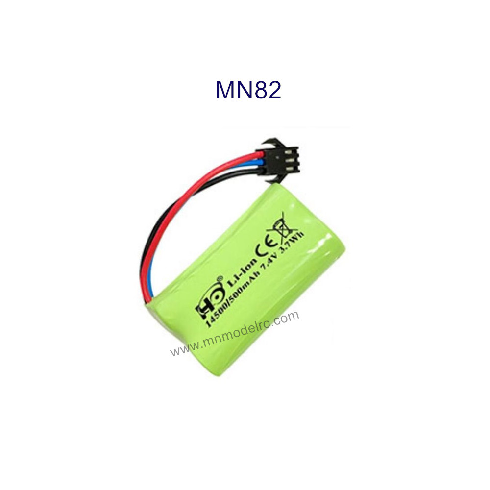 MN MODEL MN82 parts Battery 7.4V 500mAh SM Plug E0-11